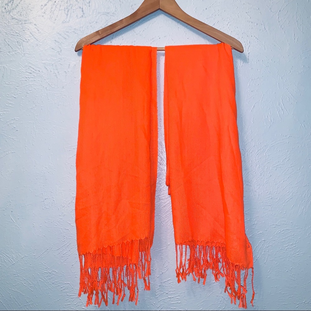 Bright Neon Green Scarf
